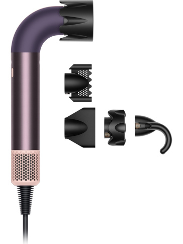 Dyson Supersonic r™ saç kurutma makinesi - Düz+Dalgalı (Jasper Plum)